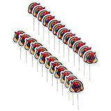 Wilton Marvel Ultimate Spider-Man Cupcake Toppers, 24-Count