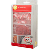 Wilton Winter Snowman Cookie or Cupcake Decorating Kit, Decorates 12