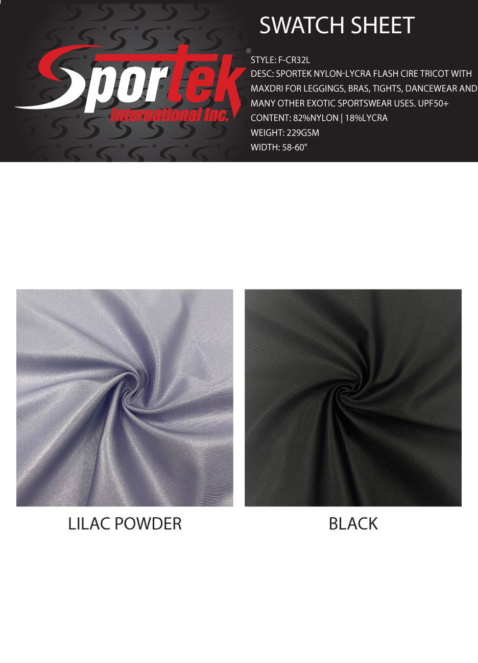 Nylon LYCRA Flash Cire Tricot