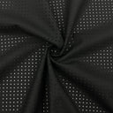 Stretch Mesh Black PU Coated