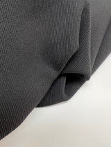 Black Wool Blend Suit Fabric