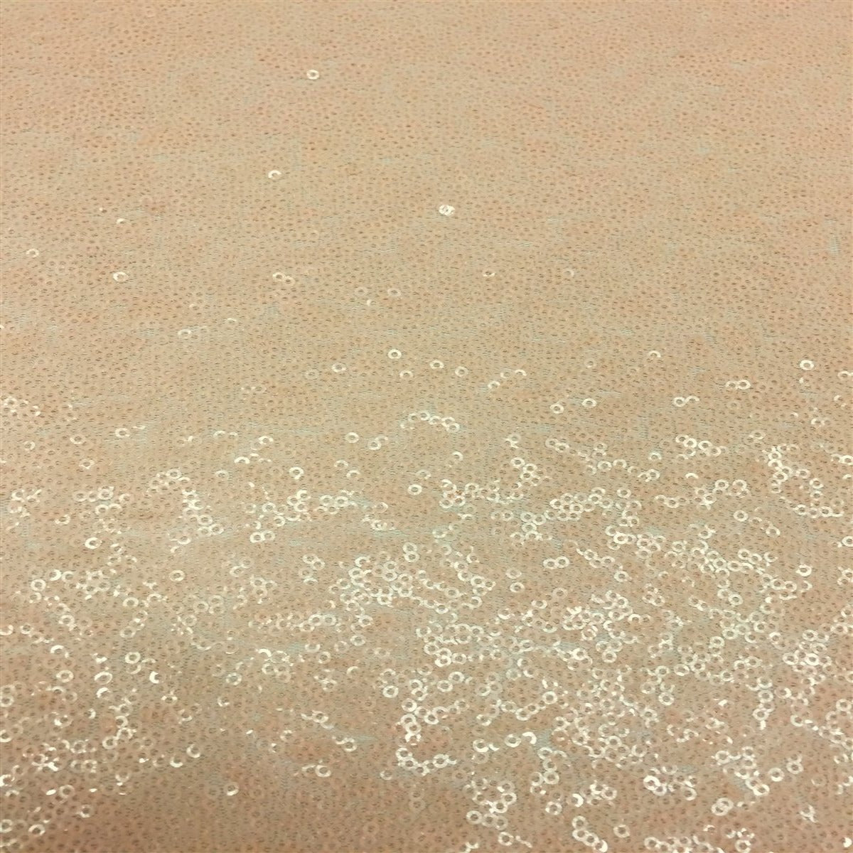 Mini Disc All Over Sequin Polyester Fabric - Gold, 54" Width (1 Yard)
