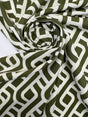 Printed Linen Cotton Fabric