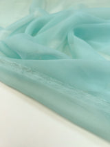 Silk Chiffon Fabric Green