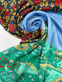 Polyester Sateen Multicolour Panel Print