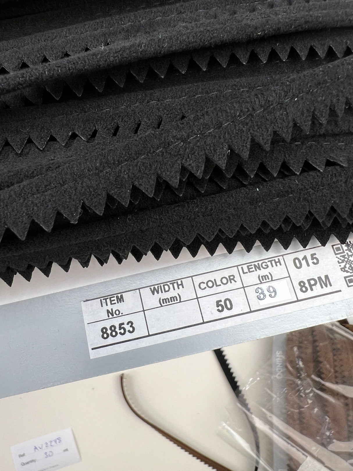 Black Polyamide Sewing Notions