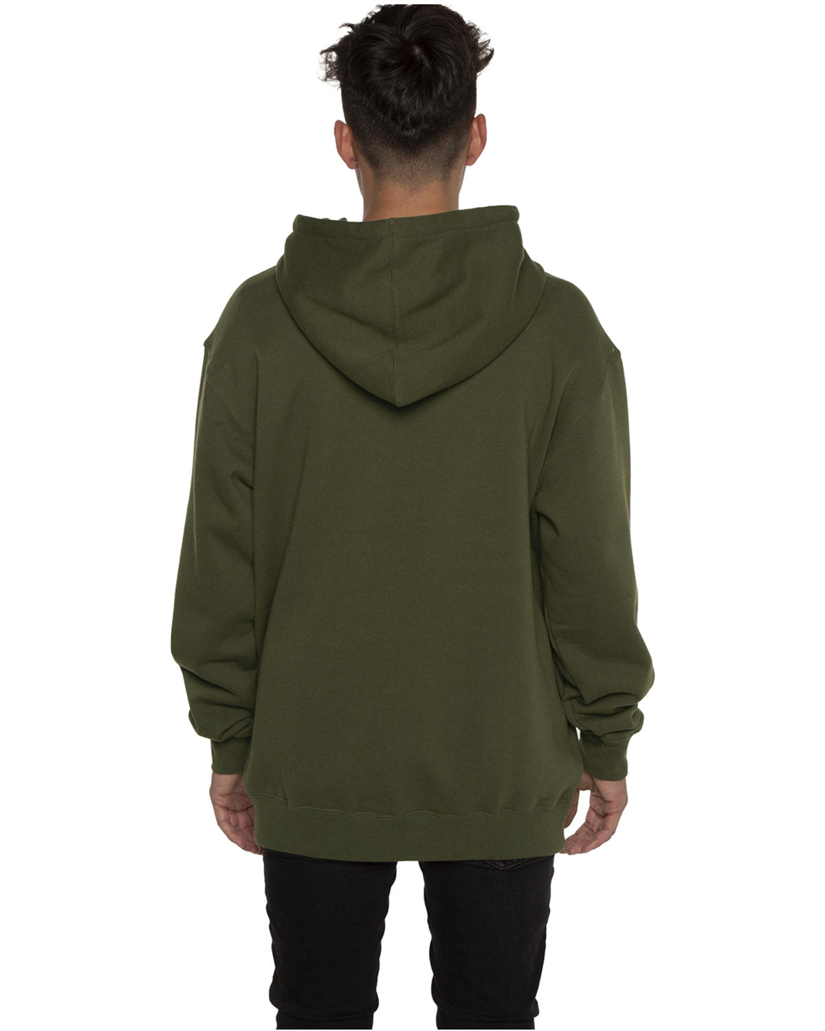 Exclusive Side Pocket Mid-Weight Hooded Pullover