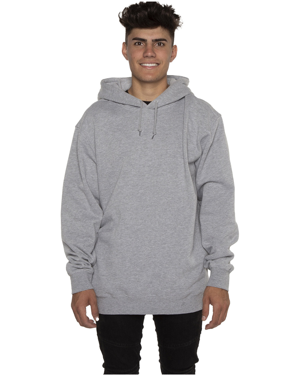 Exclusive Side Pocket Mid-Weight Hooded Pullover