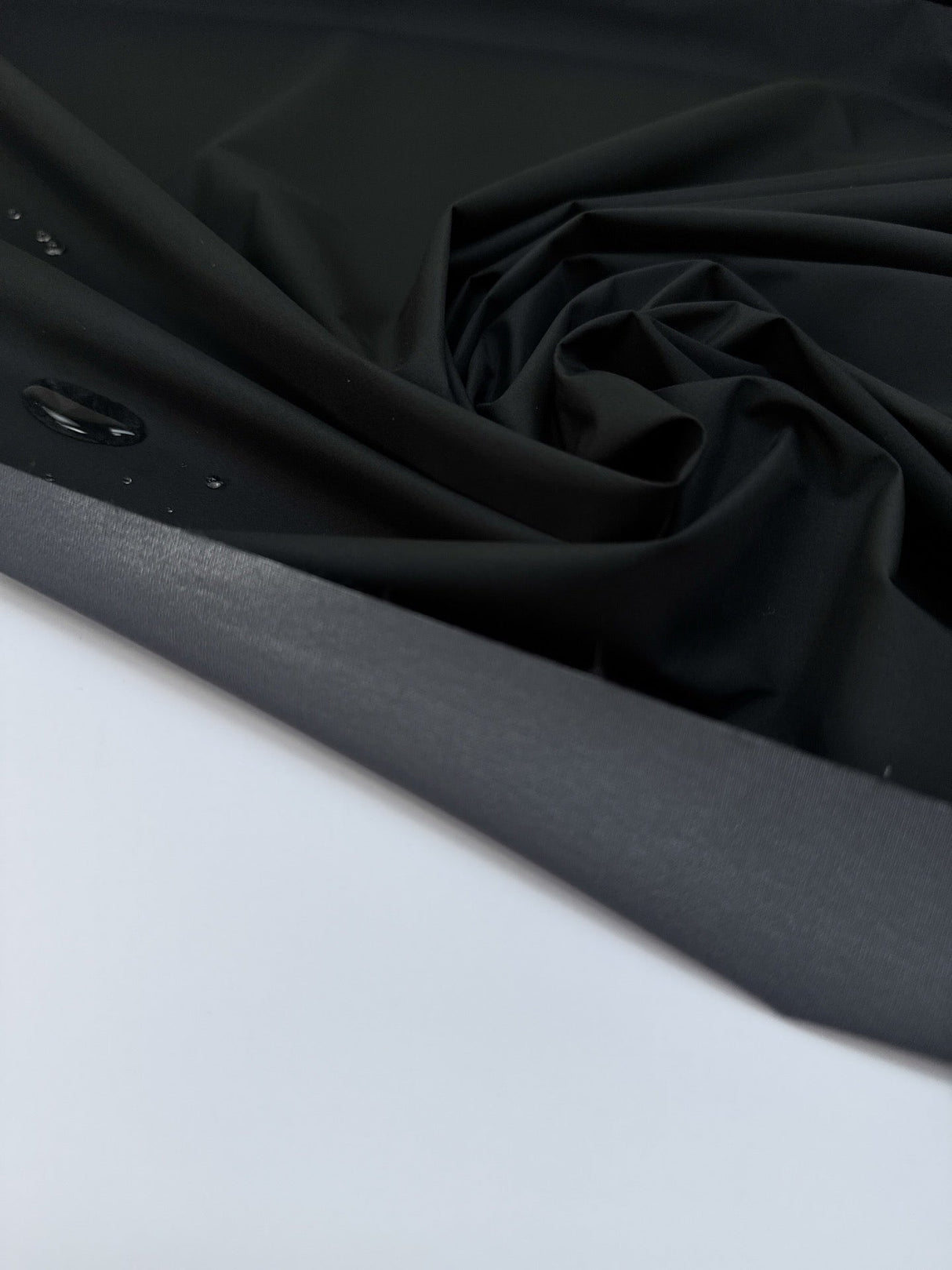 Black Polyester Woven