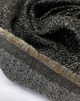 Wool Polyamide Jacquard Brown-Green
