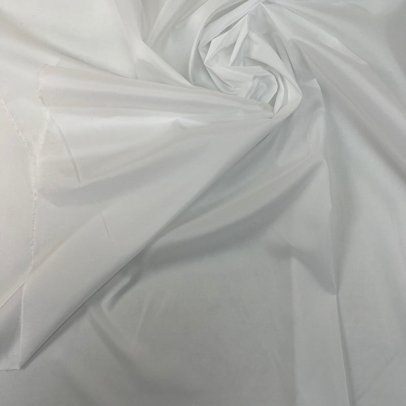 Italian White Polyester Lining Fabric