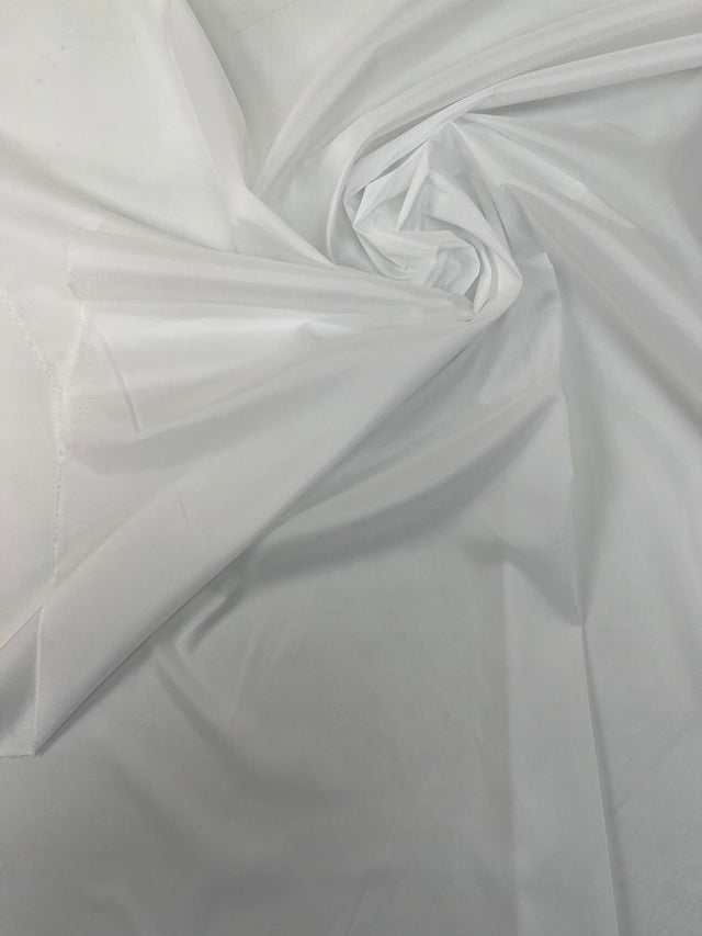 Italian White Polyester Lining Fabric