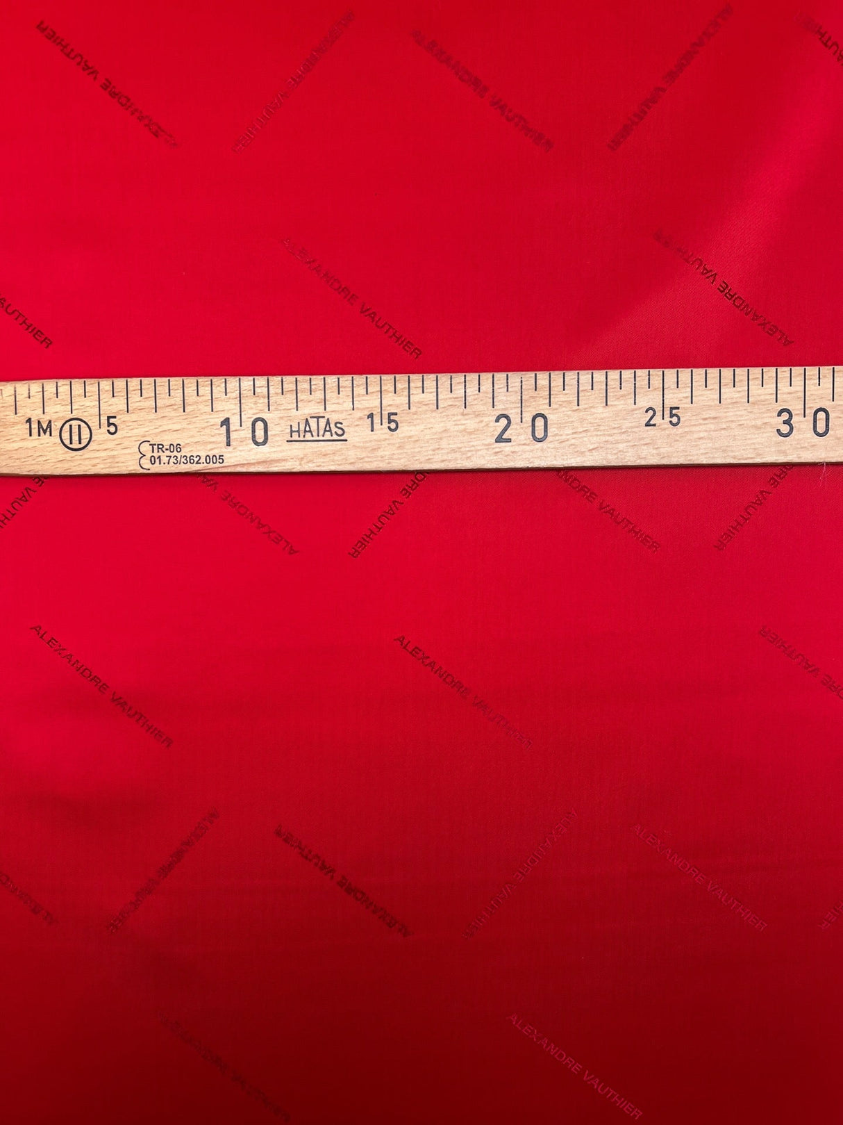 Stretch Viscose Lining Red Shade