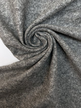 Virgin Wool Melange Knit Fabric