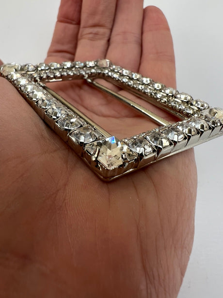 Silver Metal Sewing Notions Crystals