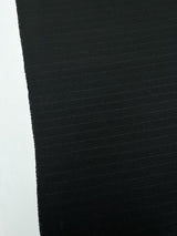 Black Cotton Lurex Twill Fabric