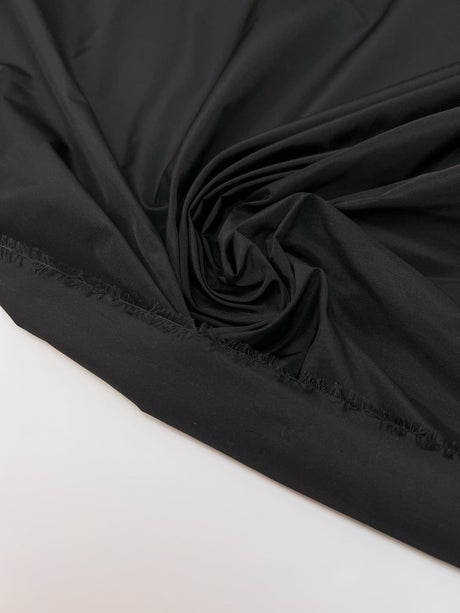 Black Polyester Woven Fabric for Jacket