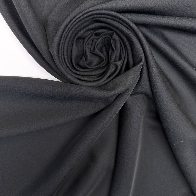 Viscose Silk Crepe Blue