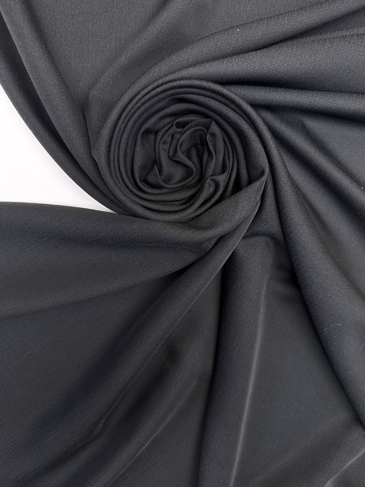 Viscose Silk Crepe Blue
