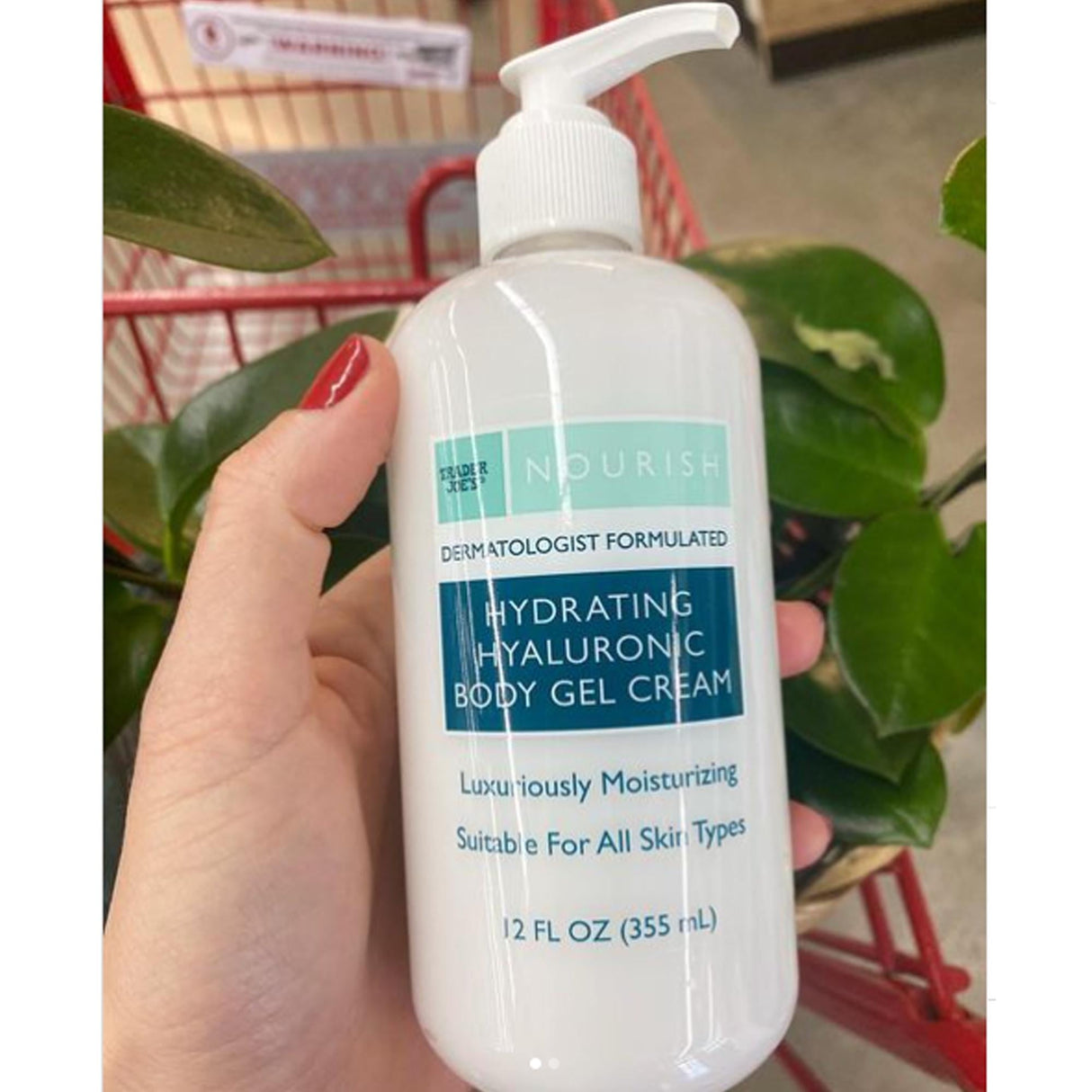 Trader Joe’s Hydrating Hyaluronic Body Gel Cream | 12 Oz