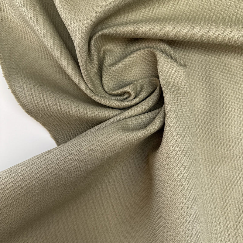 Cotton Ribbed Fabric Green