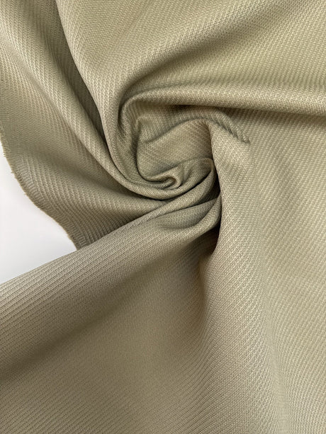 Cotton Ribbed Fabric Green