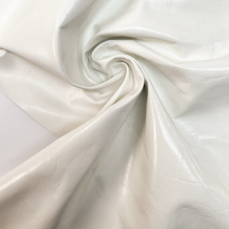 Stretch Leather White Shades