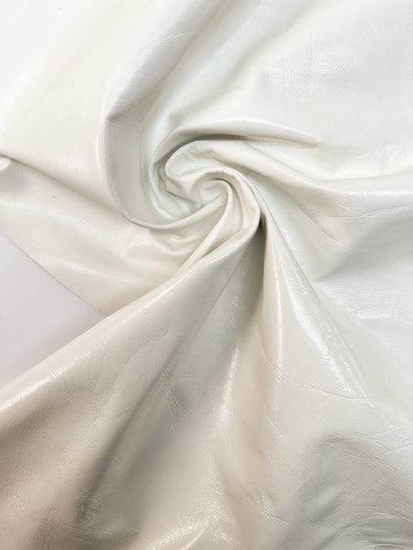 Stretch Leather White Shades