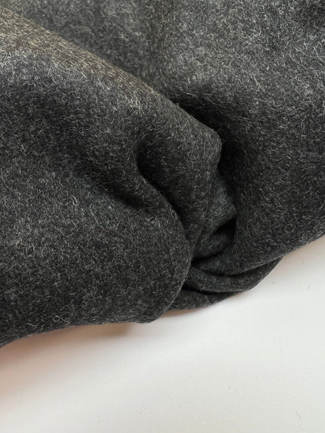 Wool Tweed Melange Gray