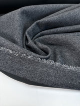 Wool Polyamide Tweed Gray