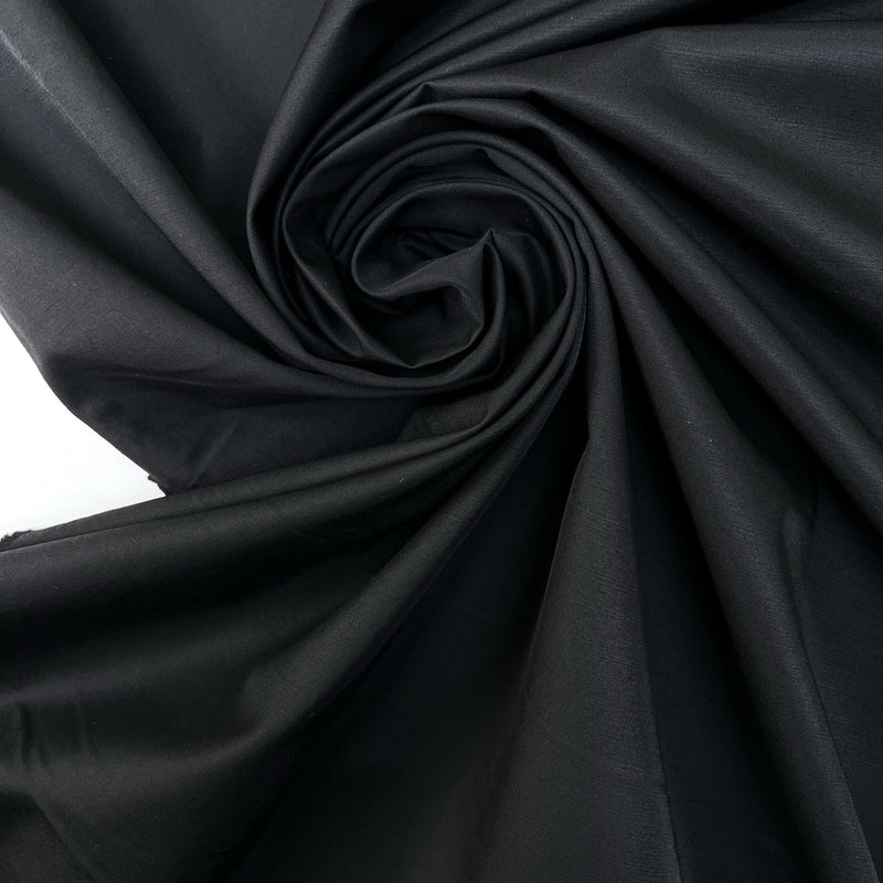 Black Cotton Twill Fabric