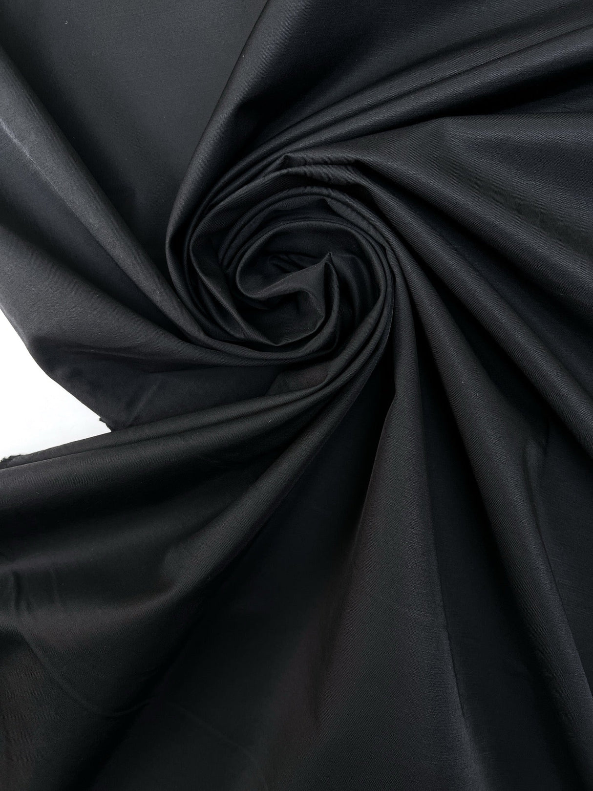 Black Cotton Twill Fabric