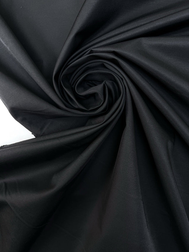 Black Cotton Twill Fabric