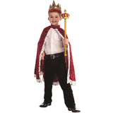 King Robe Costume - Navy, Red or Purple