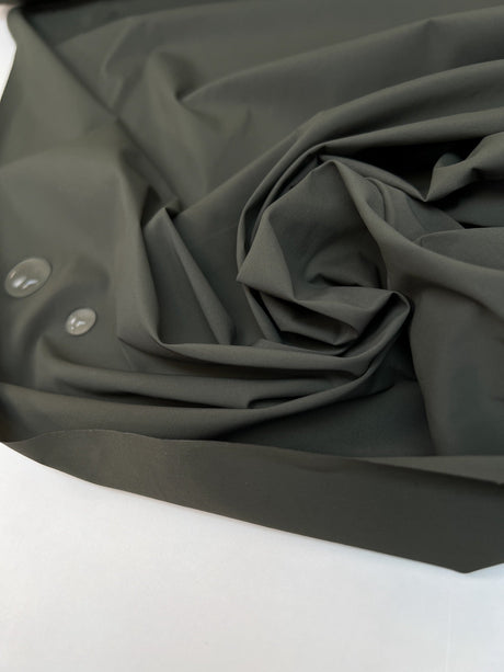 Polyester Elastane Satin Green