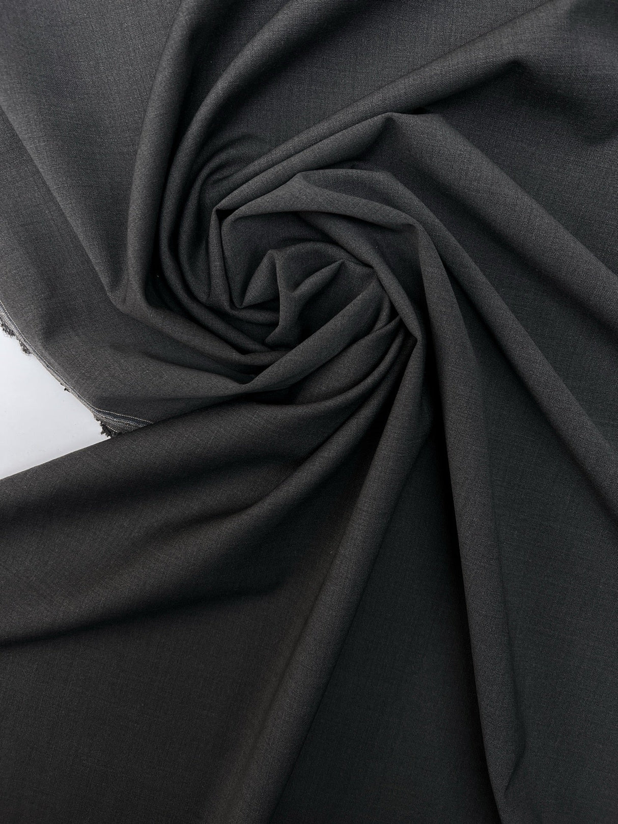Italian Melange Wool Stretch Suiting Fabric