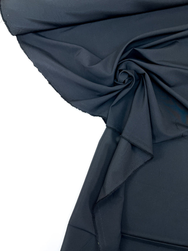 Black Woven Polyester Fabric