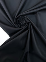 Black Cotton Twill Suit Fabric
