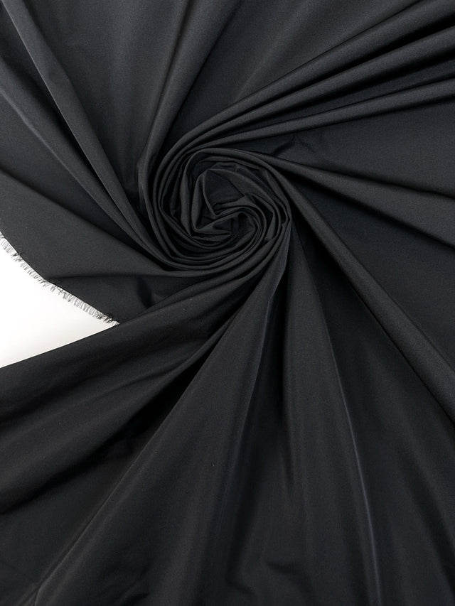 Black Polyester Woven Fabric for Jacket