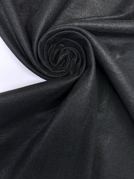 Black Cotton Polyamide Mesh Lining