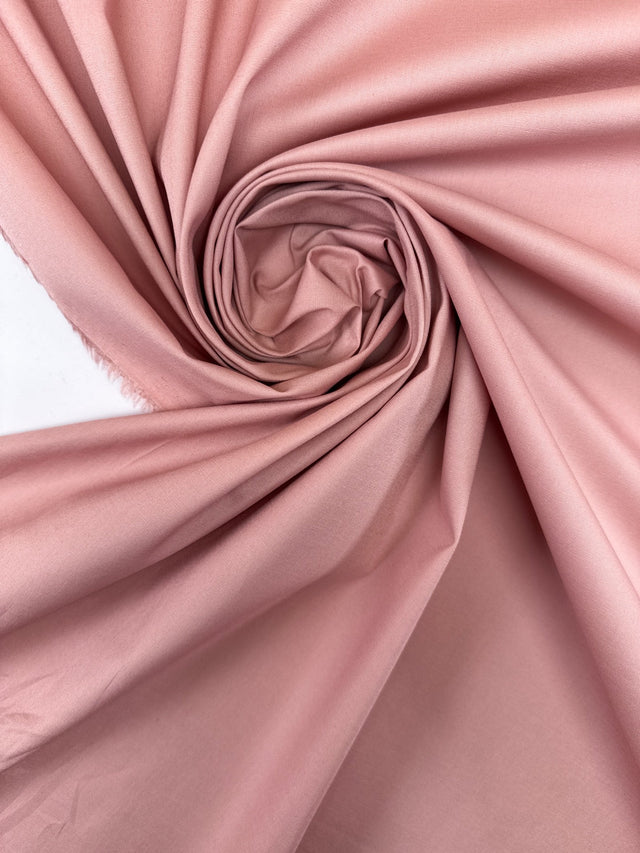 Viscose Elastane Plain Woven Pink