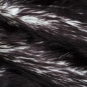 Faux Fur Fabric Snow Luxury Two Tone Shaggy
