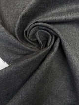 Wool Cotton Tweed Gray Shade