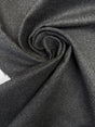 Wool Cotton Tweed Gray Shade