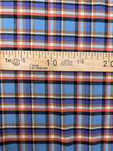 Cotton Flannel Multicolour Striped Checked