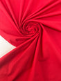 Cotton Rep Weave Fabric Red Stretch