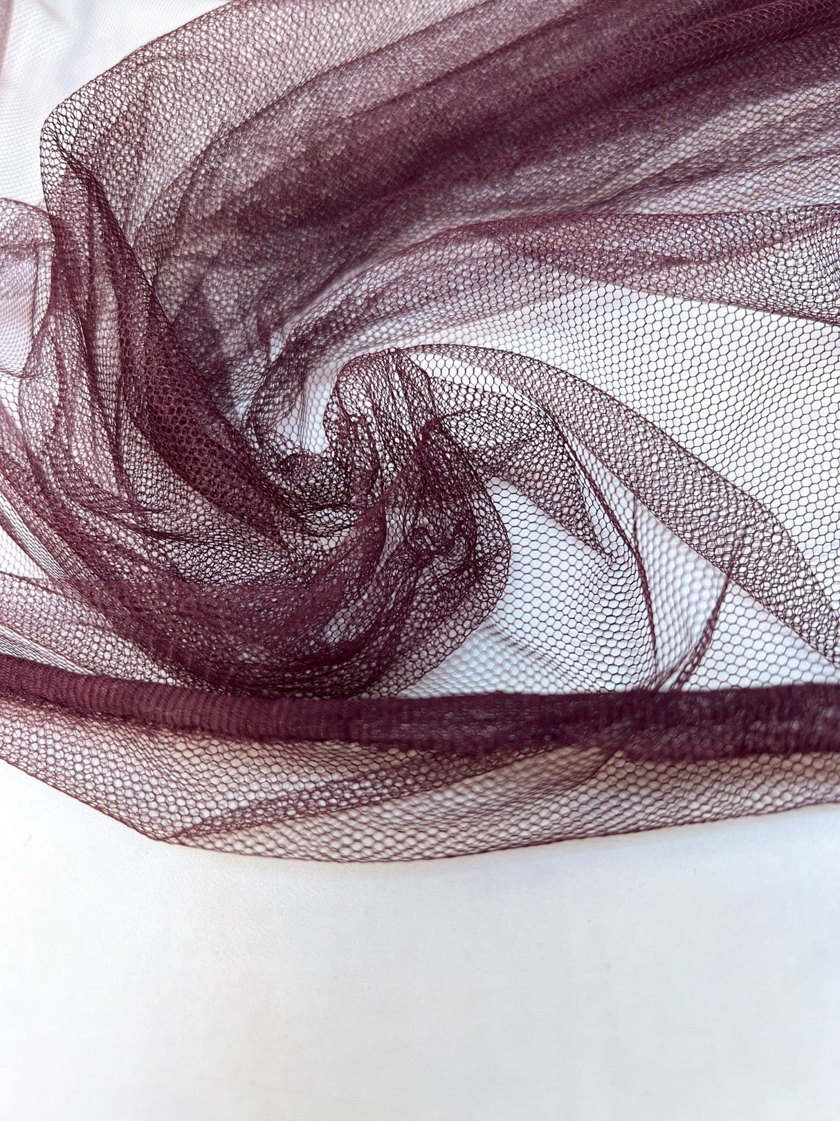 Purple Polyester Stretch Mesh