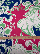 Silk Floral Twill