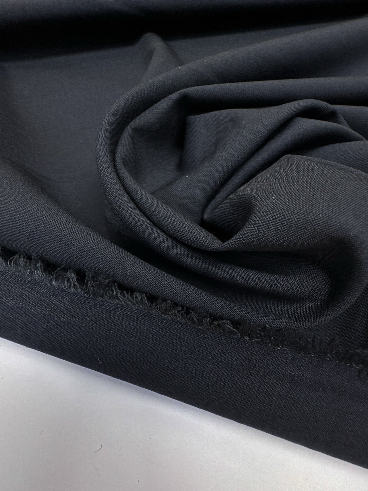 Wool Blend Fabric Black Purple