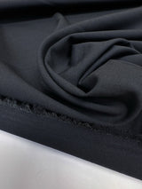 Wool Blend Fabric Black Purple